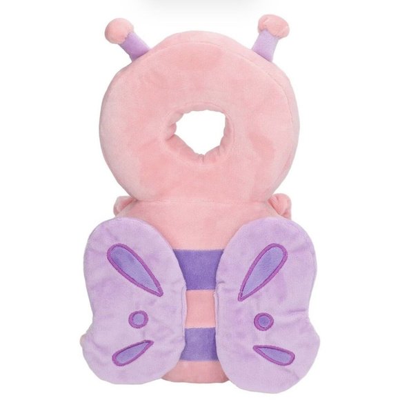 Baby Head Protection Backpack Plush Helps When Falling Soft Cushion Padding New - Picture 11 of 12